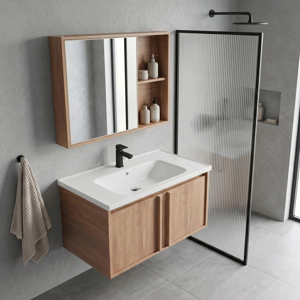 Set Di Mobili Da Bagno Con Lavabo Gama T25023 Hhl 80cm