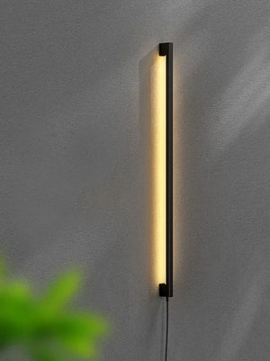 Applique Da Parete Led Lhj063-w 80cm Black