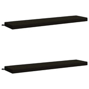 Cuscini per Panchina a 2 Pezzi SOEST 2 pz 100% Poliestere Nero 949965