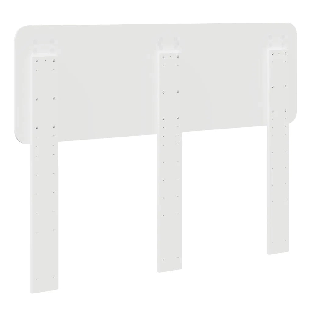 Testiera-Testata-Testiera Decorativa Bianco 135 cm Legno multistrato 177573
