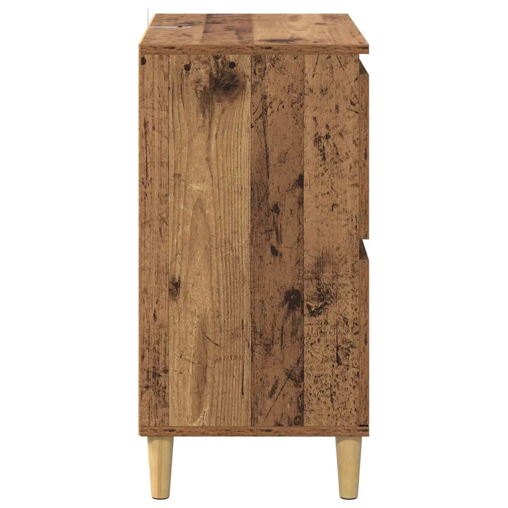 Sideboards 2 pcs Legno vecchio 60 x 35 x 70 cm 3415570