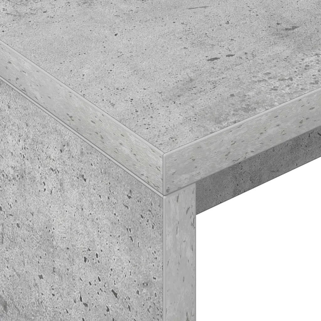 Scrivania Grigio cemento 109 x 50 x 78 cm Legno multistrato 891203