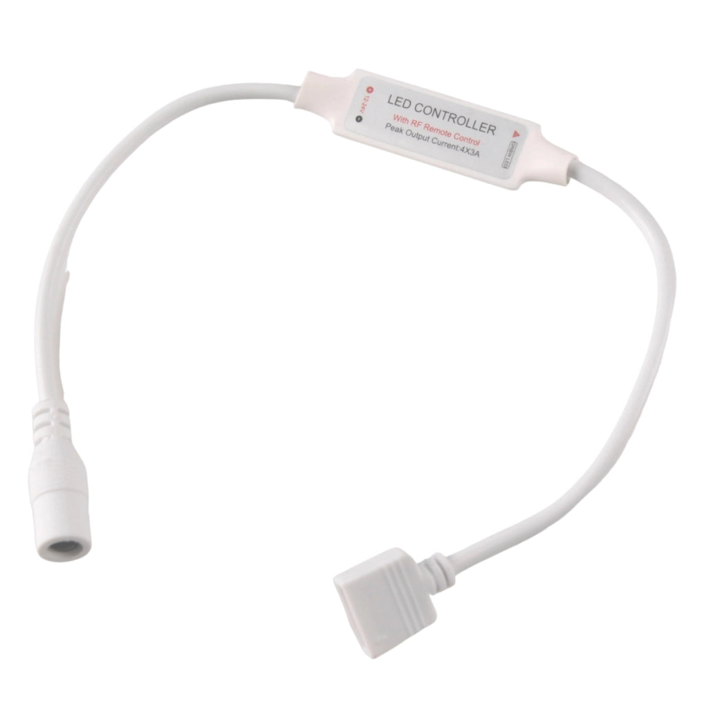 Kit striscia LED 24V 3m RGB+bianco 4000K IP20 con telecomando