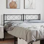 Testiera di Ricambio in Metallo Nero 150 cm 372311