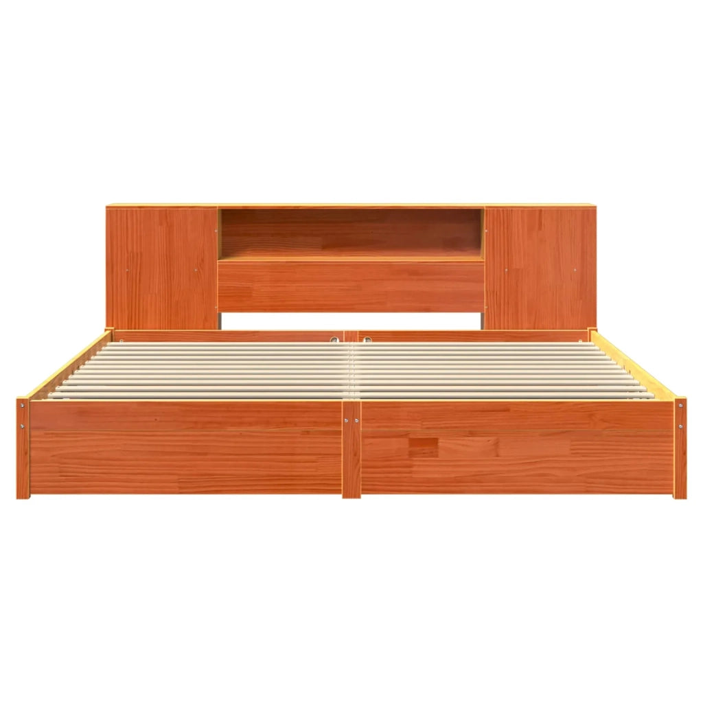 Struttura del letto con testiera contenitore con testiera 2 pcs 3422731