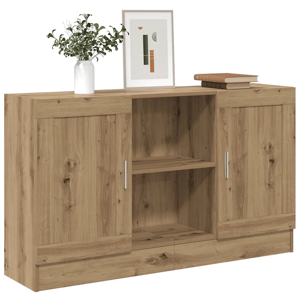 Credenza Rovere Artigianale 120x30,5x70 cm in Truciolato