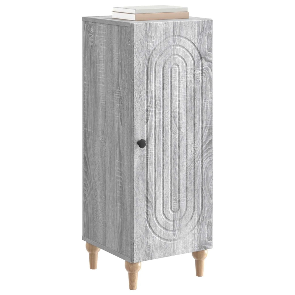 Credenza Grigio Sonoma 33 x 34,5 x 90 cm Legno ingegnerizzato