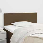Testiera Marrone Scuro 80x5x78/88 cm in Tessuto 345727