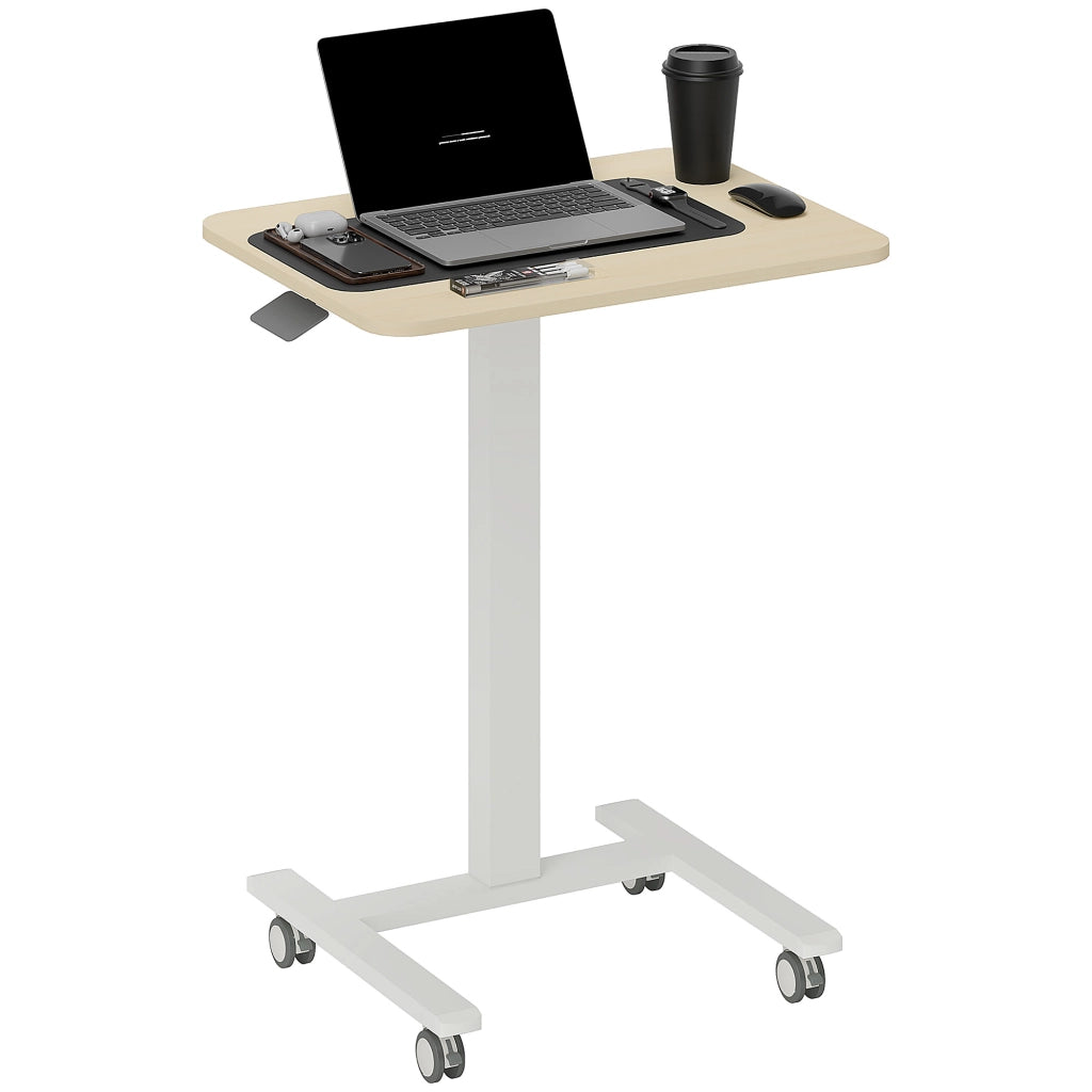 Tavolo regolabile in altezza ¨C zephmum ¨C 65x48x108 cm, giallo