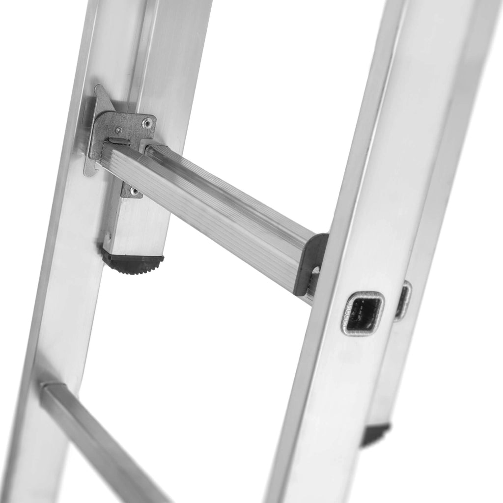 KADAX Mini Ponteggio in Alluminio 2x6 Gradini Piattaforma di Lavoro Pieghevole Scala 3 in 1