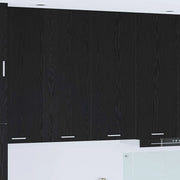 Armadio pensile Rovere Nero 80 x 31 x 100 cm Legno multistrato 884363