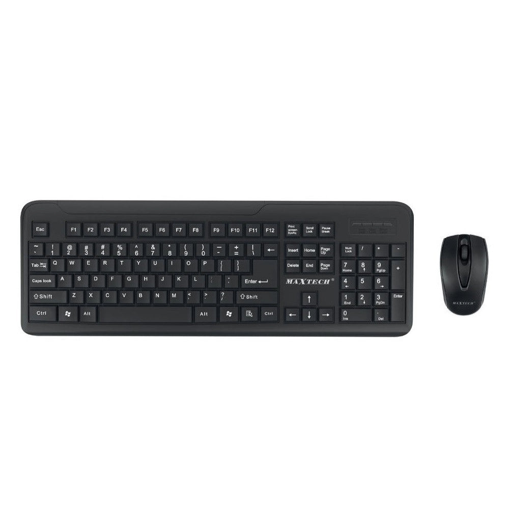 Trade Shop - Kit Tastiera Mouse Wireless 2.4ghz Layout Italiano Pc Windows Mac Linus Ek-590m -