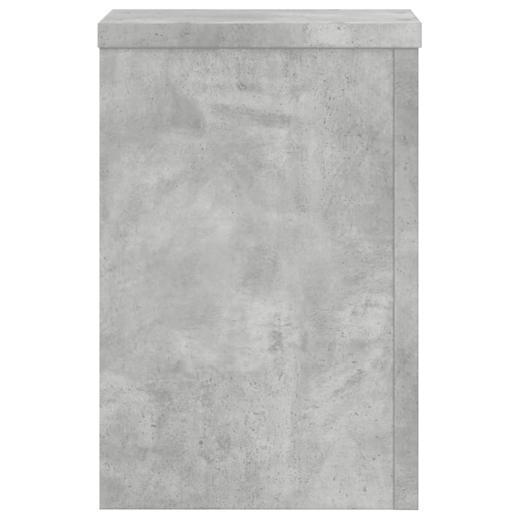 Portavasi mobili per fiori set da 2 legno ingegnerizzato grigio 02_0045331
