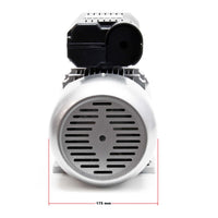 Motore elettrico monofase 2 poli 230 V 2,2 kW, condensatore di avviamento 2850 giri/min, avvolgimento in rame