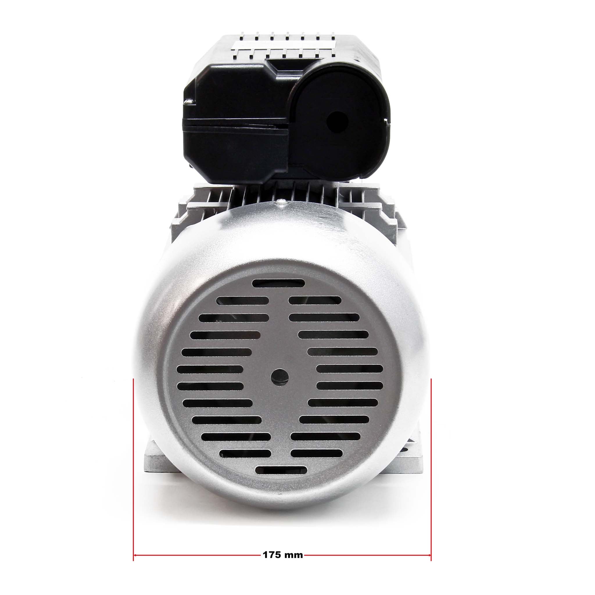 Motore elettrico monofase 2 poli 230 V 2,2 kW, condensatore di avviamento 2850 giri/min, avvolgimento in rame