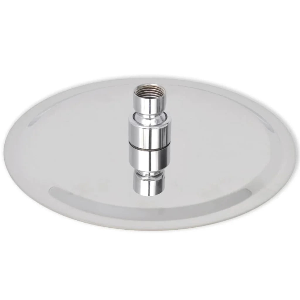 Soffione doccia tondo in acciaio inox a immersione 20 cm 02_0003098