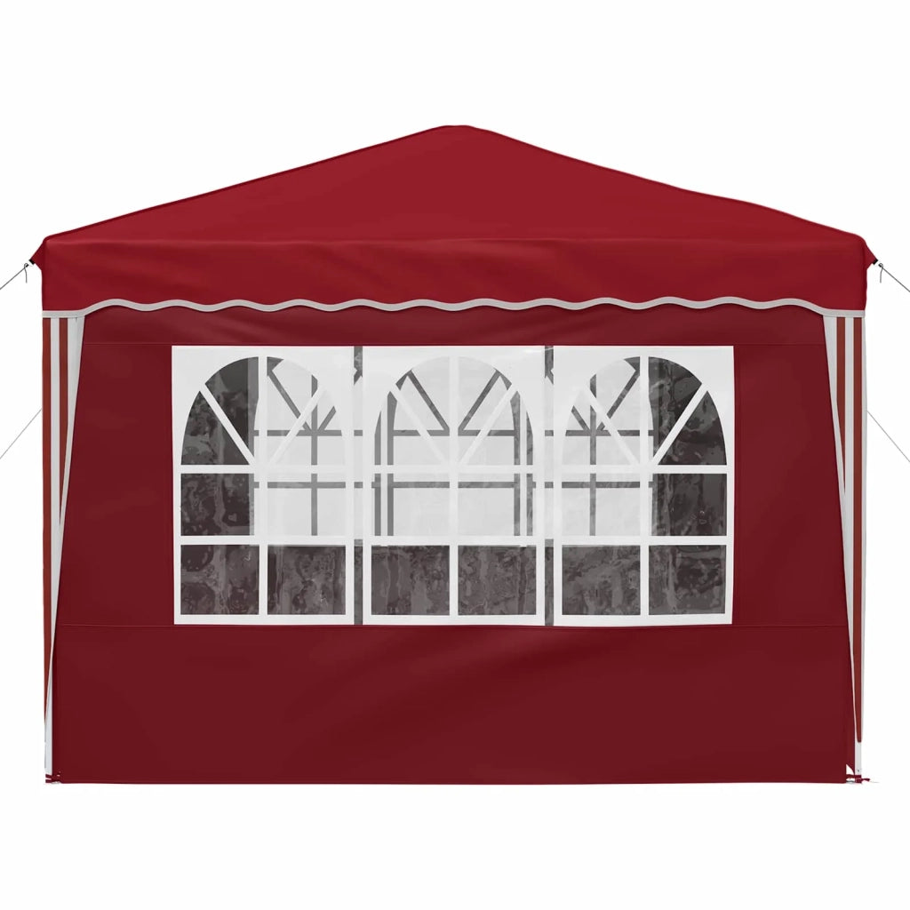 Tenda per feste a pop-up-Gazebo Borgogna 288 x 288 x 245 cm 116515