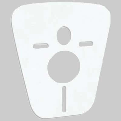 GUARNIZIONE ACUSTICA E ANTIURTO PER WC/BIDET SOSPESO  Spess. 3 mm     MADE IN ITALY