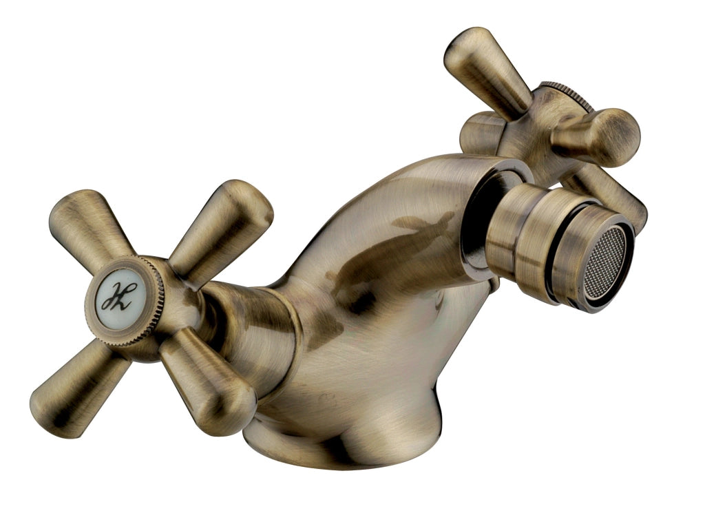 SERIE SOFIA MONOF. BIDET CROCE BRONZATO- RUBINETTERIE ASSOCIATE- 1,0 pz