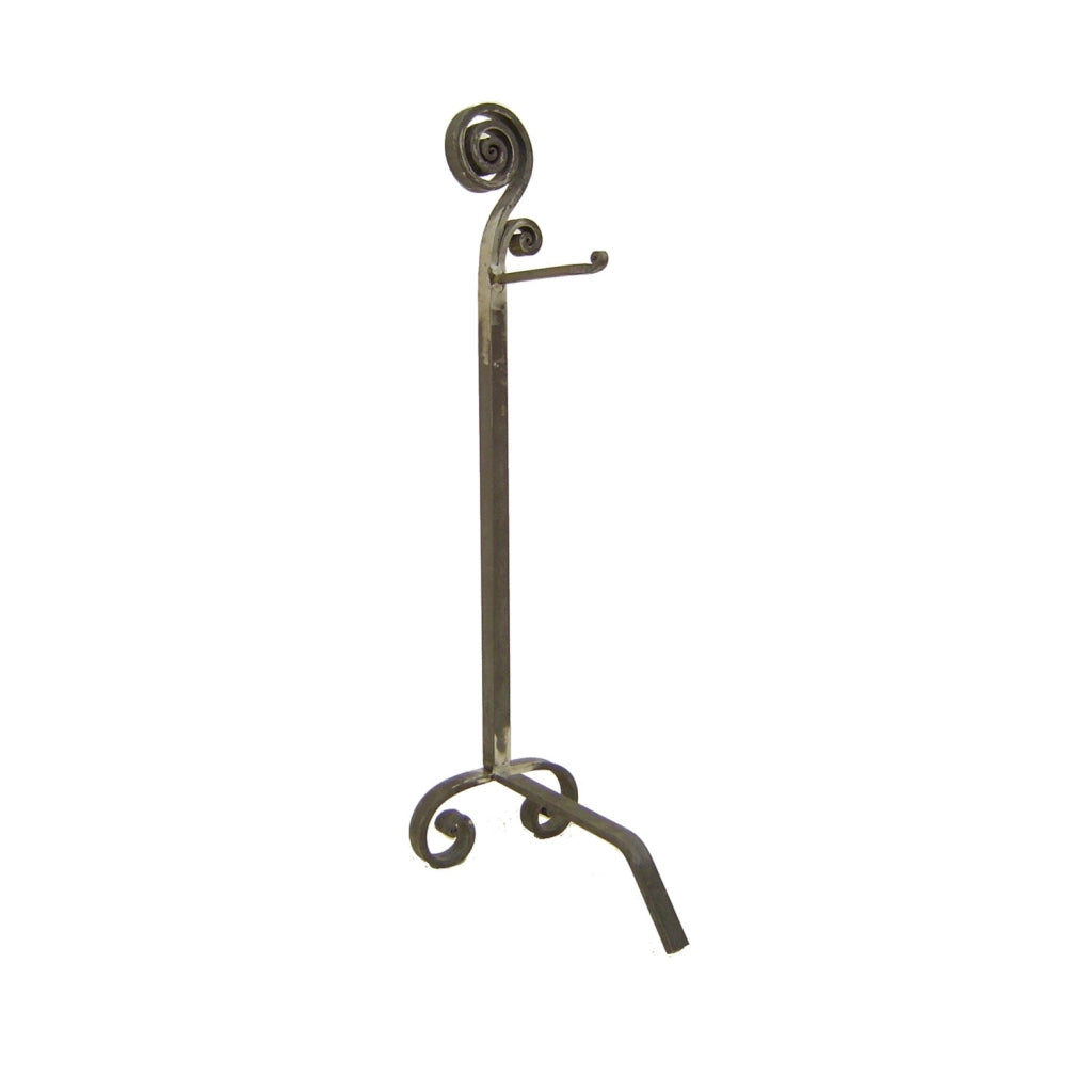Set Camino 4 Pezzi con Spirale decorativa Forgiato a mano in Ferro Molato