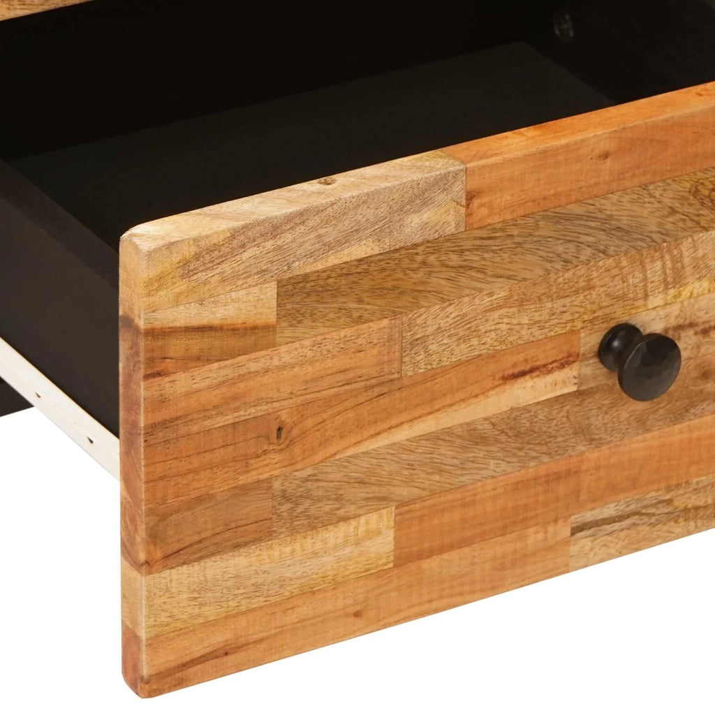 Set di 2 Comodini | Armadio da Notte | Mobiletto da notte con cassetto Marrone 40 x 33 x 46 cm