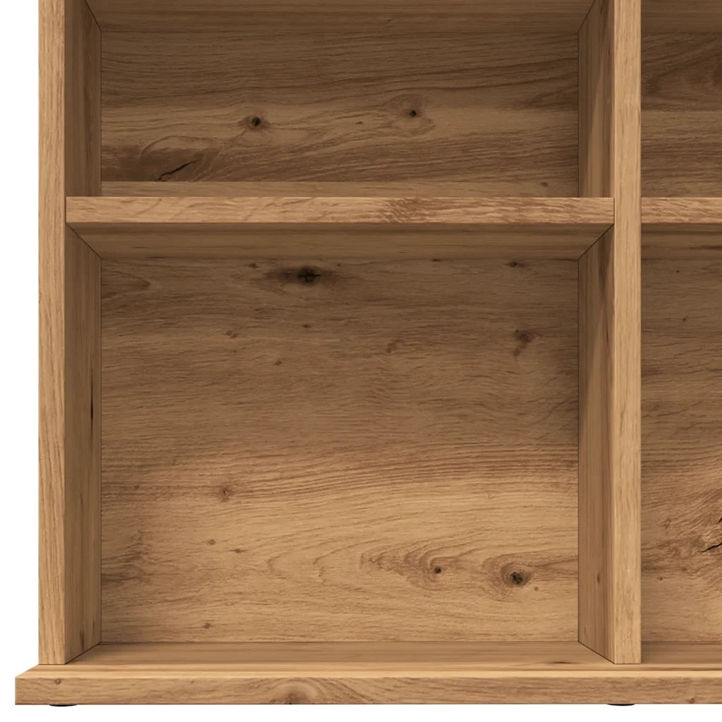 vidaXL Mobile Porta CD Artigianale 100x23x89,5 cm Legno Multistrato