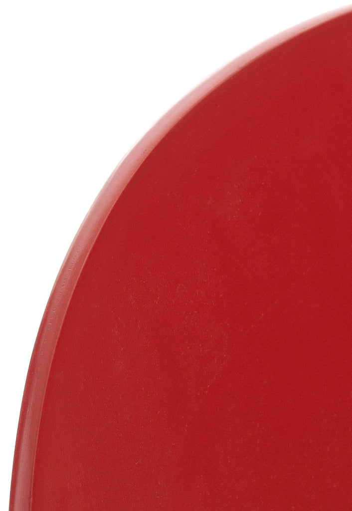 Set 2x Sedie Impilabili Diego in Legno Robusto rosso
