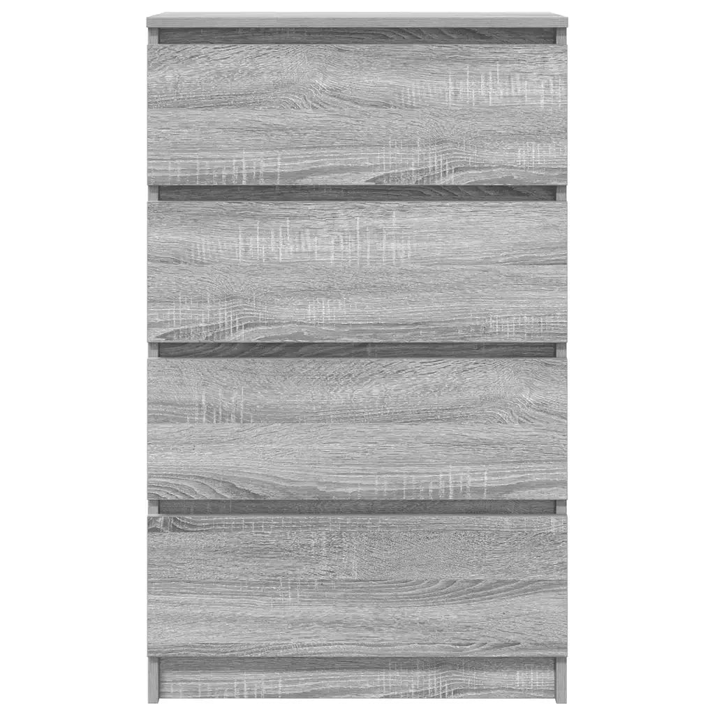 Credenza Grigio Sonoma 60x35x98,5 cm in Legno Multistrato cod mxl 11631