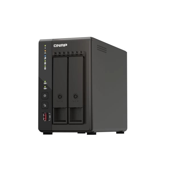 Qnap ts-253e nas tower intel® celeron® j6412 8 gb 0 tb qnap qts nero - TS-253E-8G