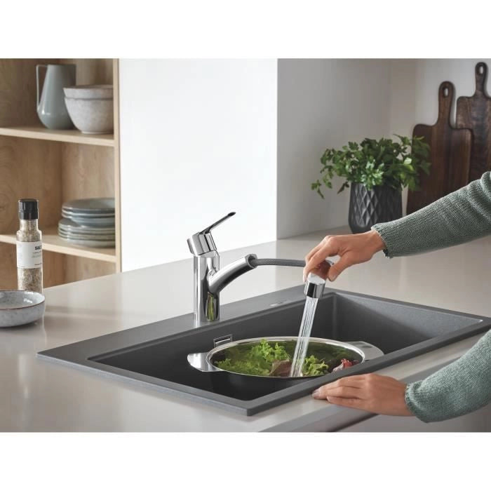 Miscelatore monocomando per lavello GROHE - Cromo