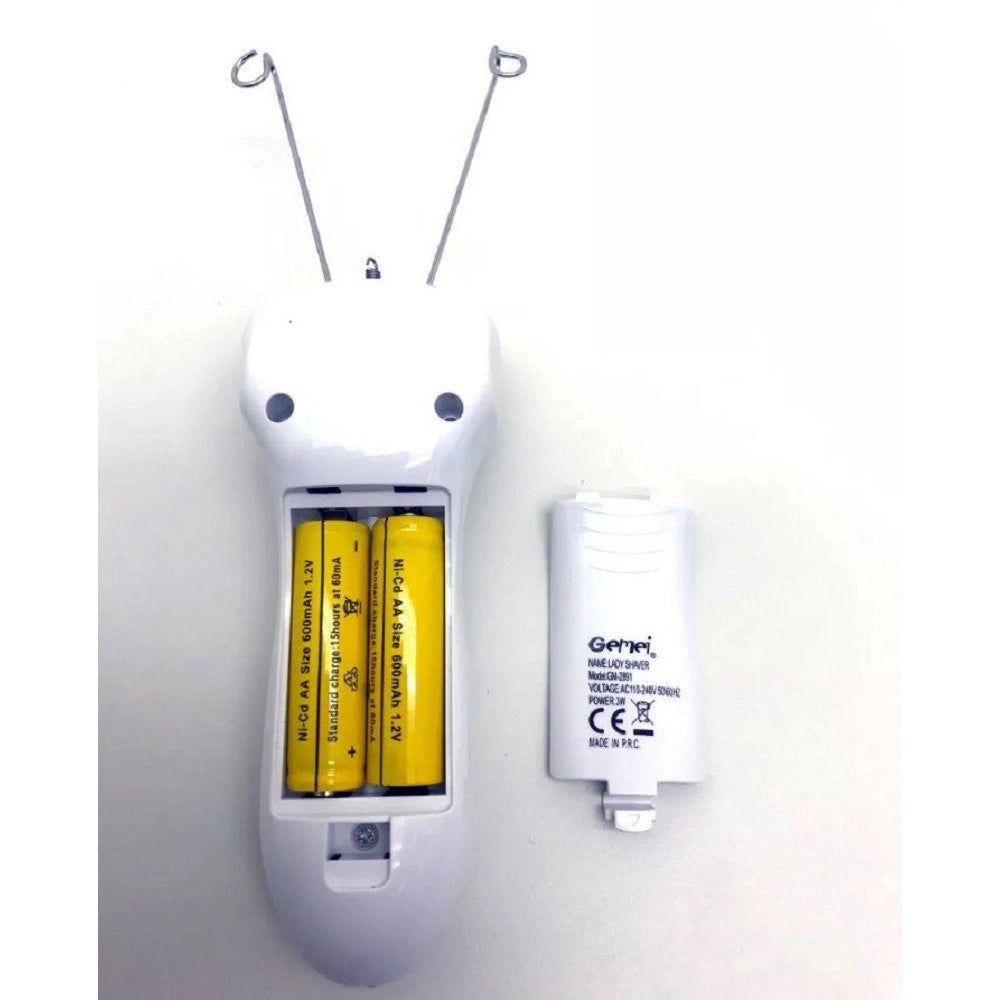 Trade Shop - Depilatore Donna Ricaricabile Per Rimozione Peli Epilatore A Batteria Gm-2891 -