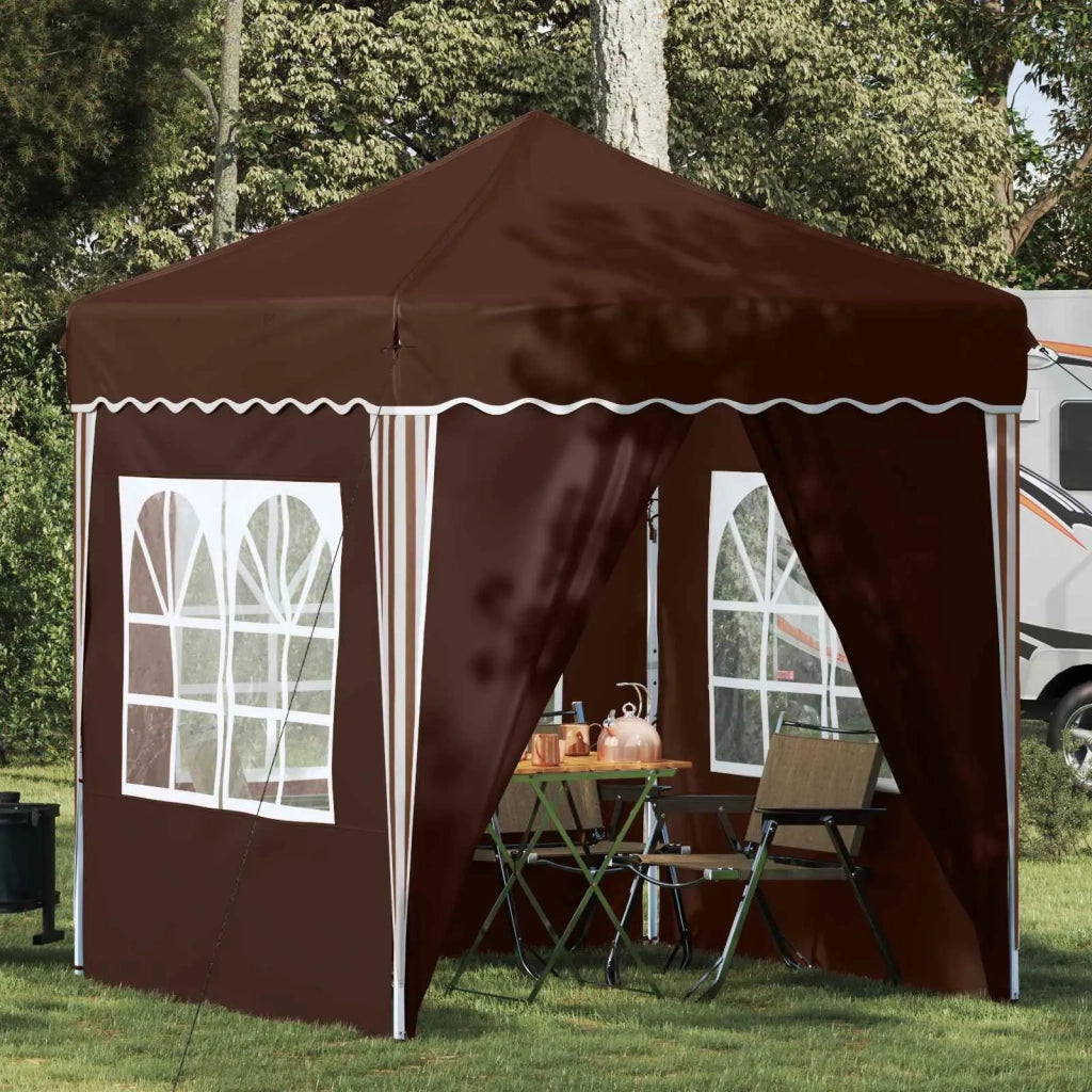 Tenda per feste a pop-up Marrone 195 x 195 x 245 cm 42019742
