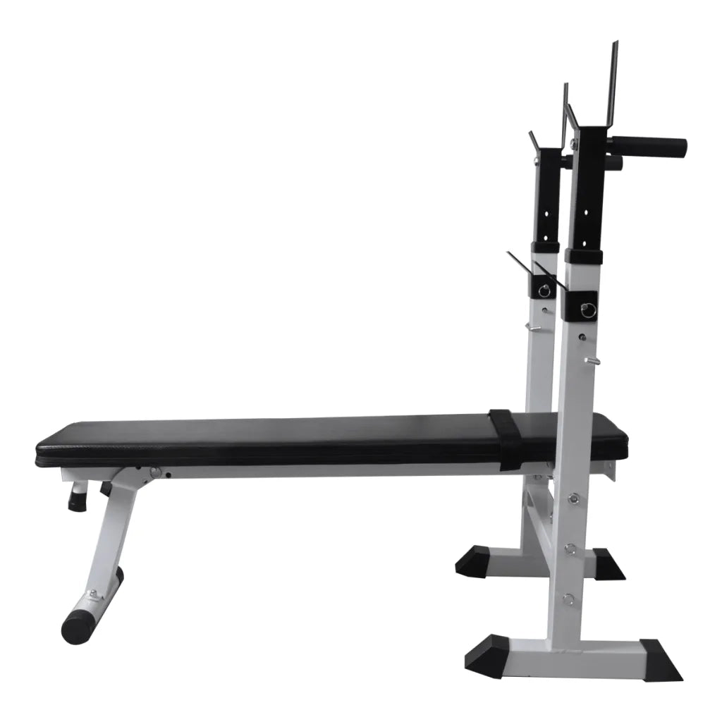 Panca per Pesi e Massa Muscolare Fitness in Acciaio 90366