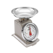 MAURY'S BILANCIA DA CUCINA IN ACCIAIO DA 5 KG DIAMETRO PIATTINO 16 CM