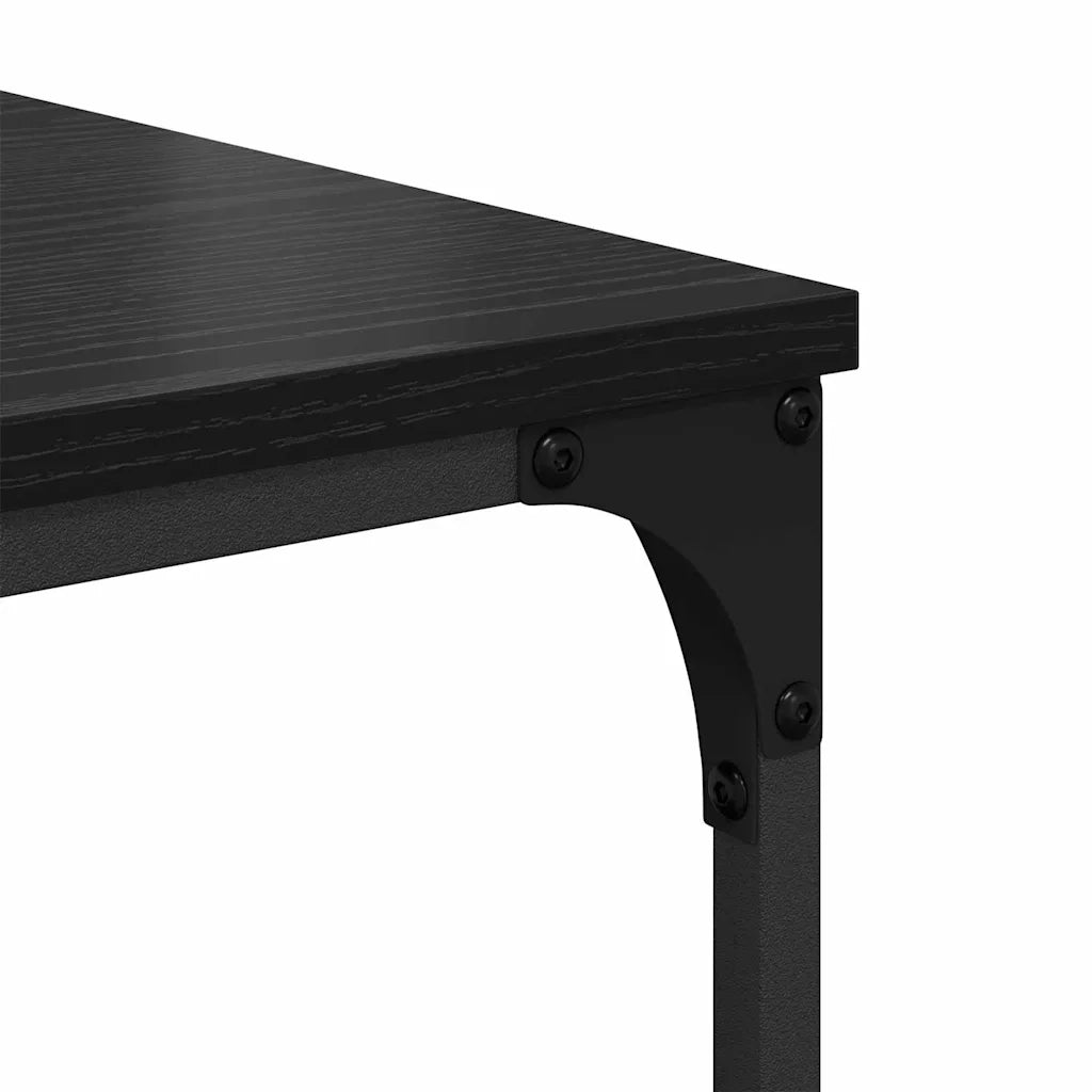 Libreria Rovere Nero 76 x 33 x 188,5 cm Legno multistrato 882988