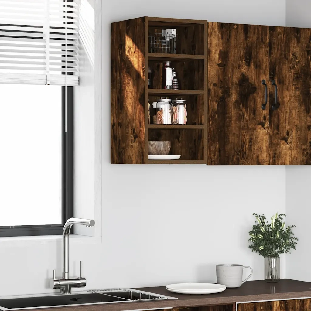 Mobile Pensile Â“RigaÂ” Rovere Fumo 30x29,5x60 cm
