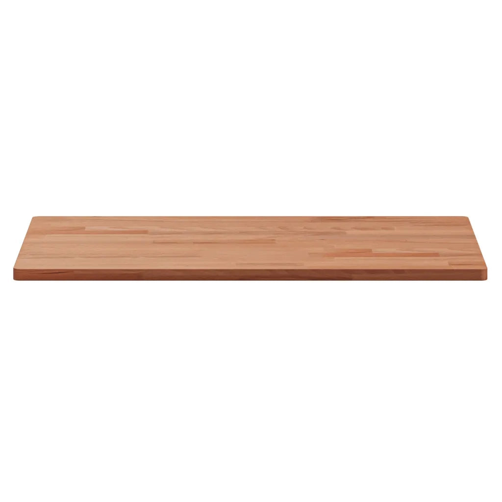 Piano Tavolo 60x40x1,5cm Rettangolare Legno Massello Faggio 3188891