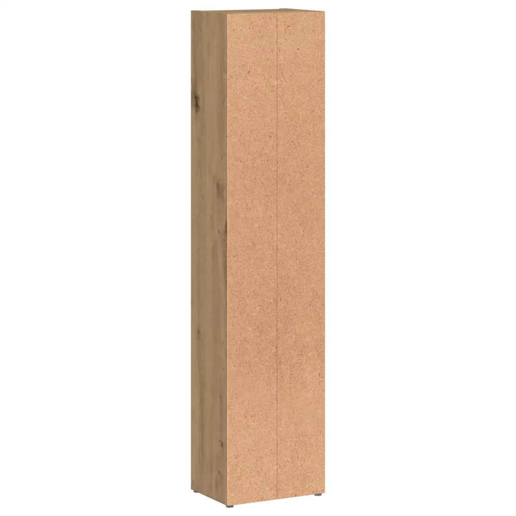 Mobili Porta CD 2pz Rovere Artigianale 21x16x93,5 in Truciolato 855839