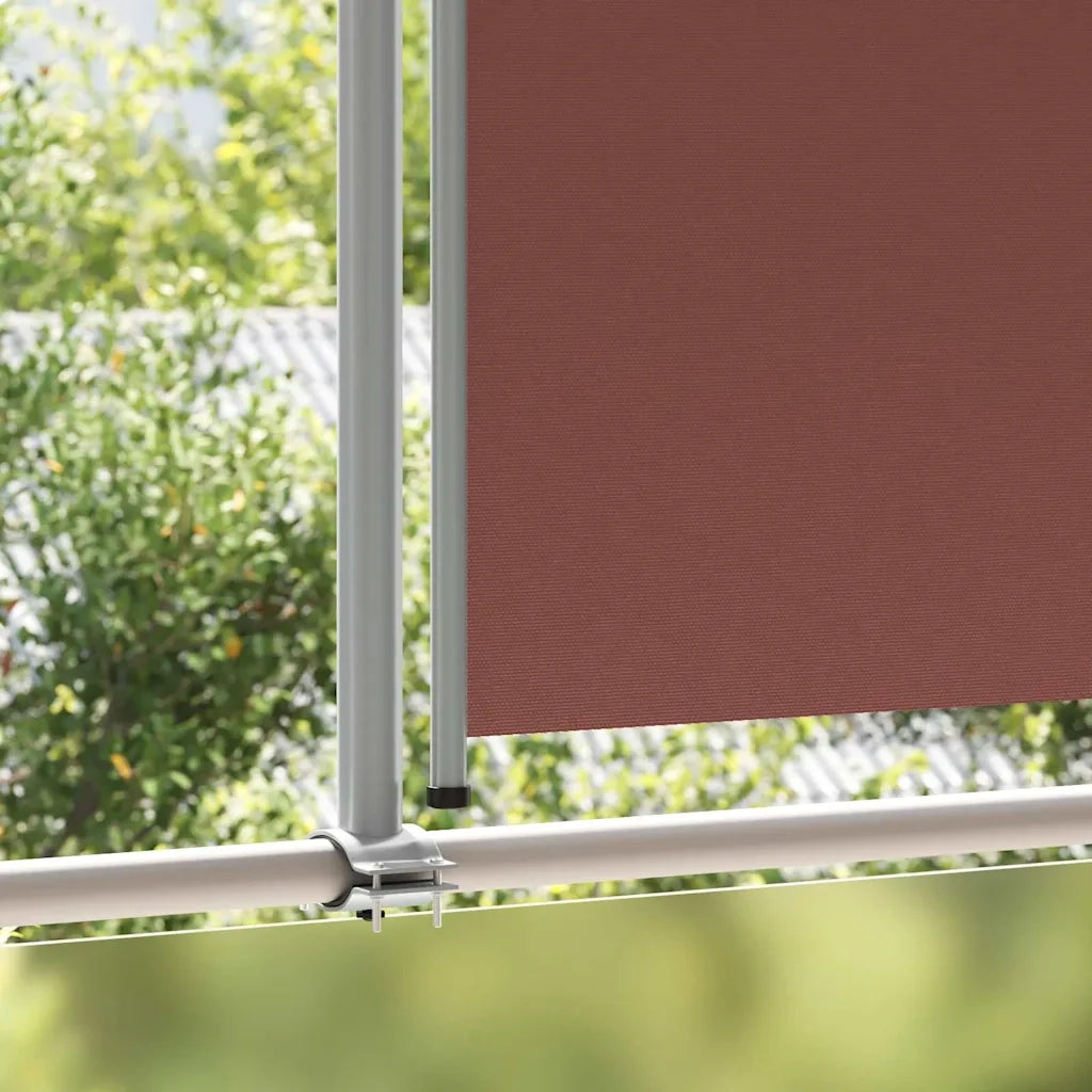 Tenda Laterale Retrattile per Patio 160x300 cm Marrone 48349