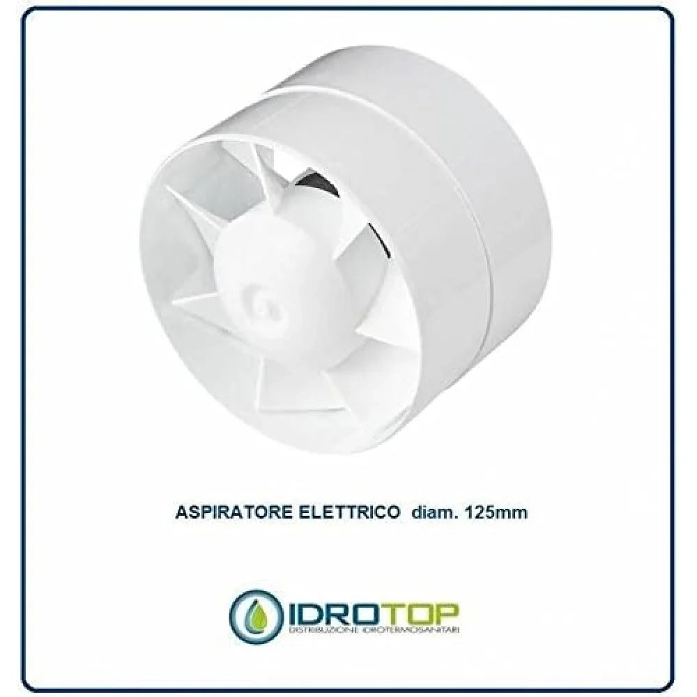 Aspiratore sopracappa d.125 mm 5 4 mc h vecamco 9799-114
