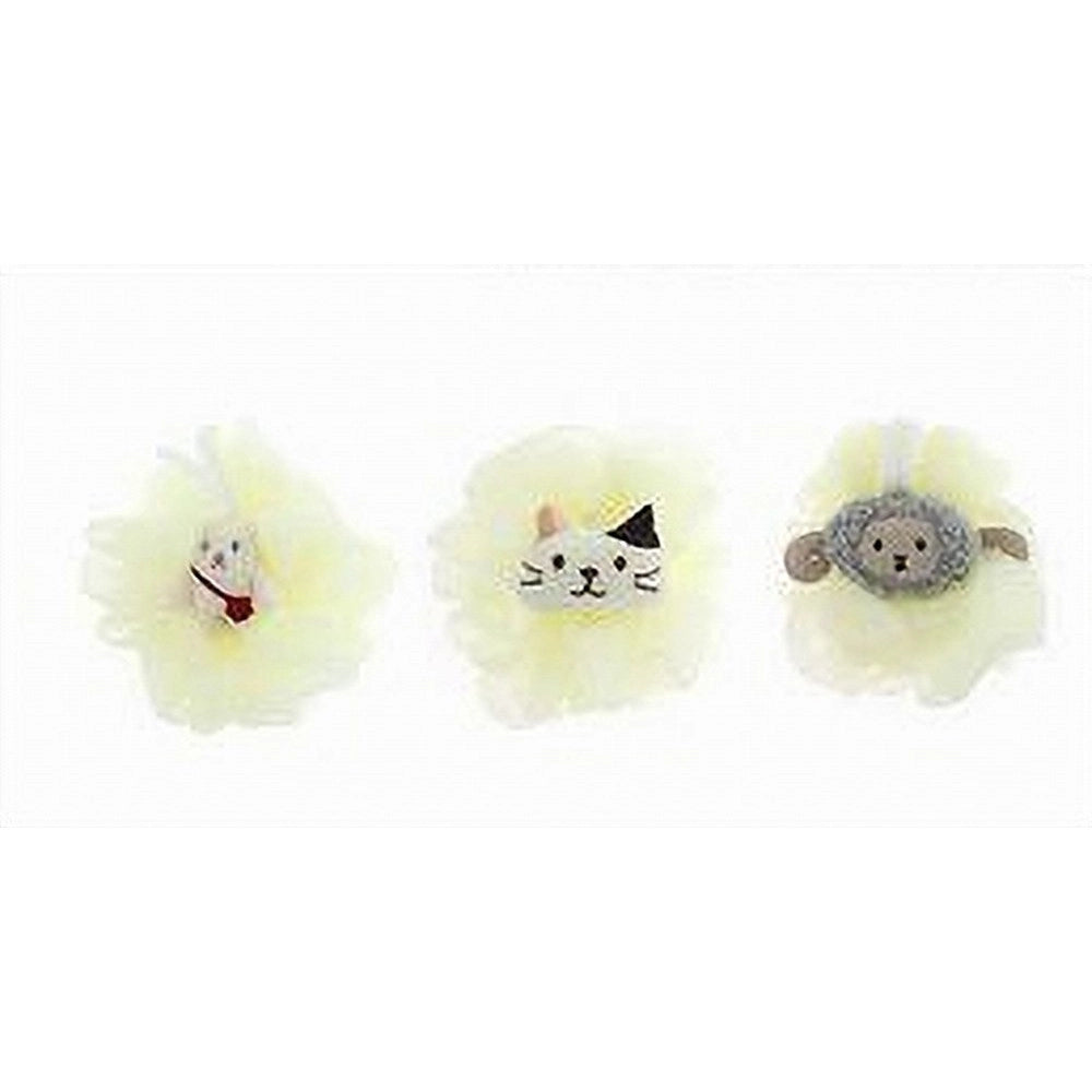 Trade Shop - Spugna Per Doccia Da Bagno Spugnetta A Retina Pelle Corpo Con Animaletti 87247 -