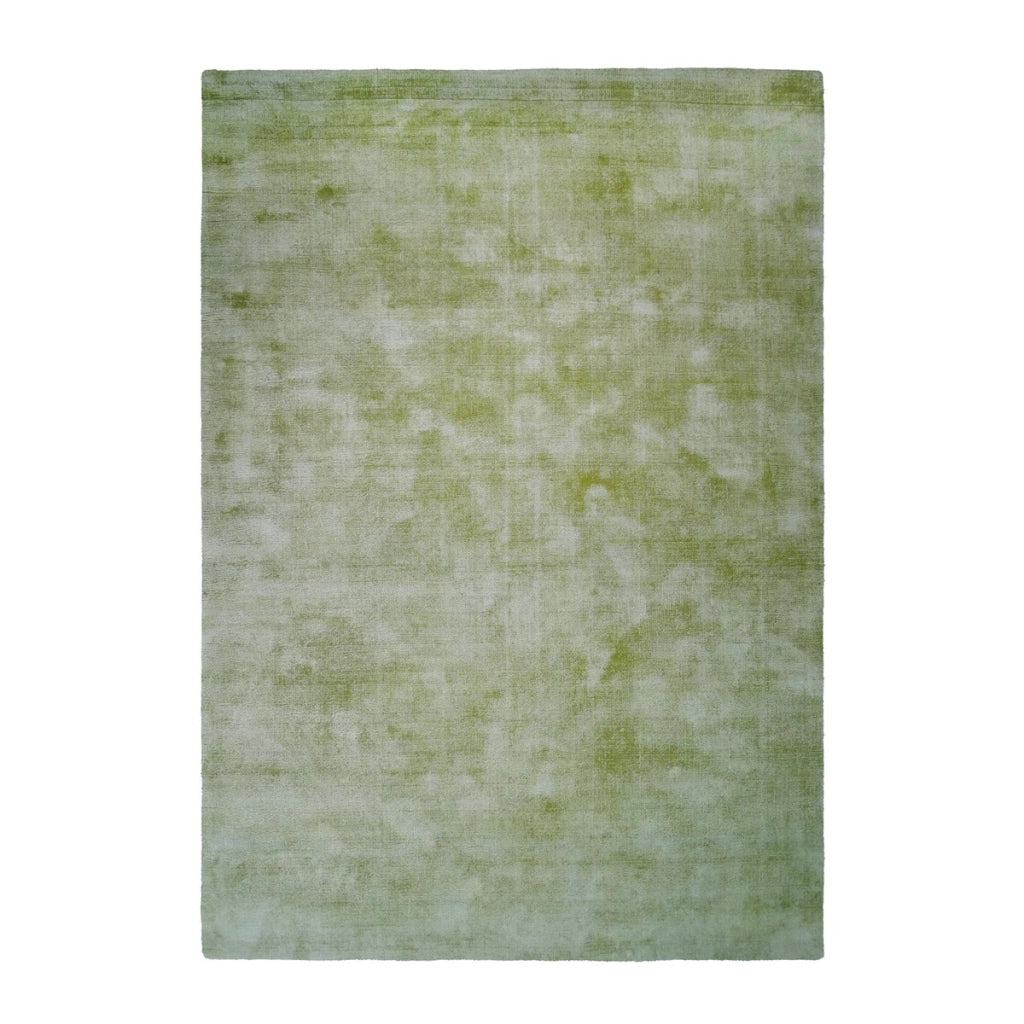 Tappeto di design Luxury 110 in viscosa verde nobile
