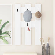vidaXL Appendiabiti a muro Bianco 65 x 3 x 100 cm Legno multistrato