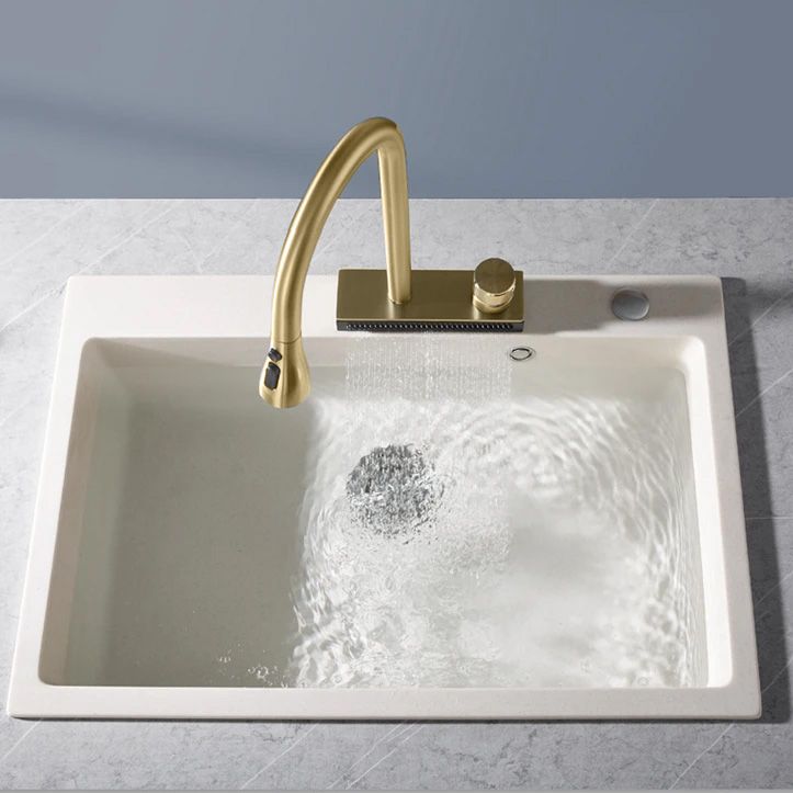 Rubinetto Da Cucina Rea Conor Brush Gold