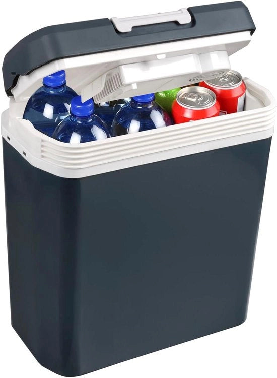 24 L Tassoneria elettrica termica - Ideale per campeggiare e lunghe trasferte - 12 e 230 V prese di corrente - 2 modalità - Raffreddamento & riscaldamento