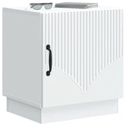 Set di 2 Comodini | Armadio da Notte | Mobiletto da notte Bianco 43 x 34,5 x 47 cm Legno ingegnerizzato