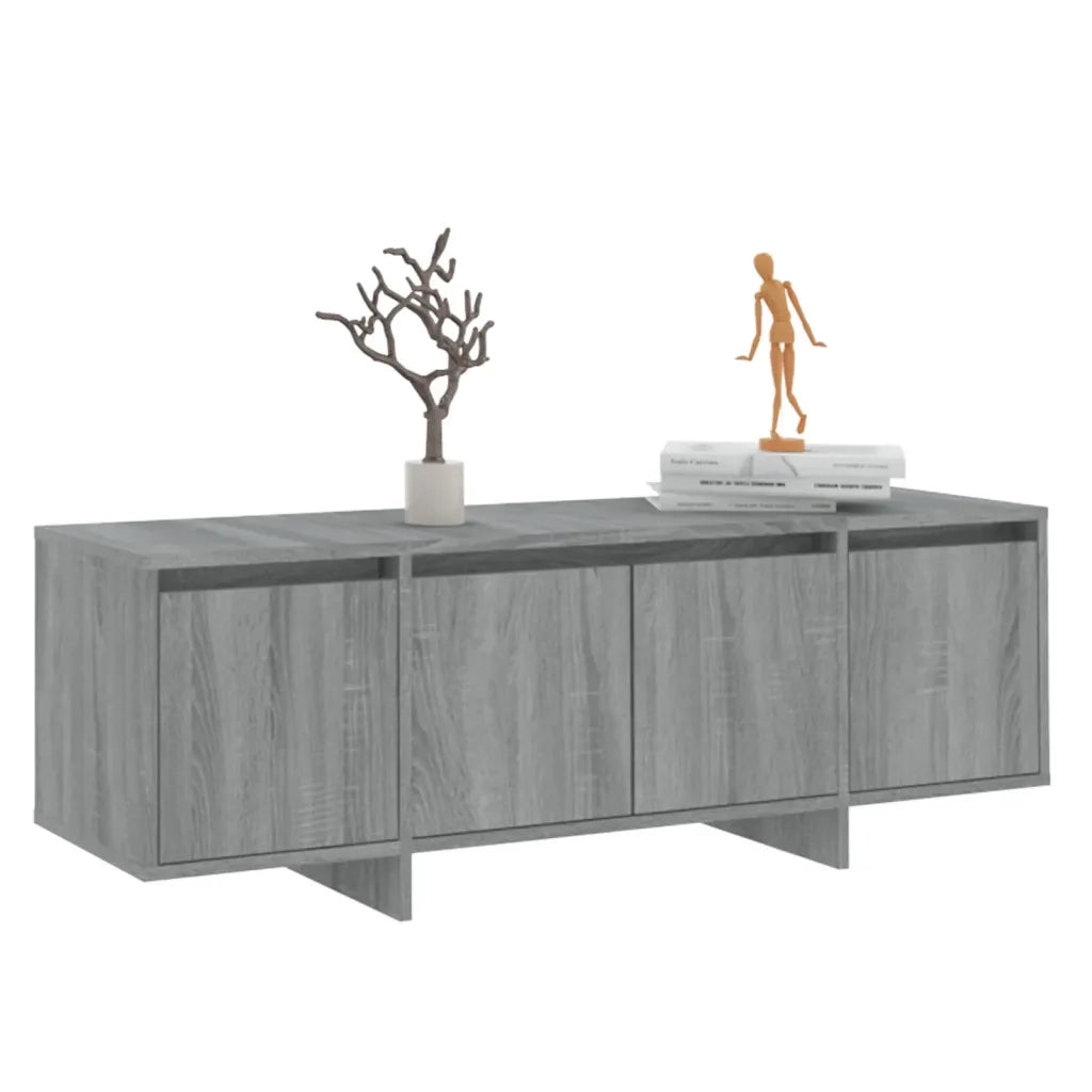 Mobile Porta TV Grigio Sonoma 120x30x40,5 cm in Truciolato cod mxl 20918