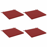 Cuscini per Sedia in 4 Pezzi SOEST 4 pz 100% Poliestere 944990