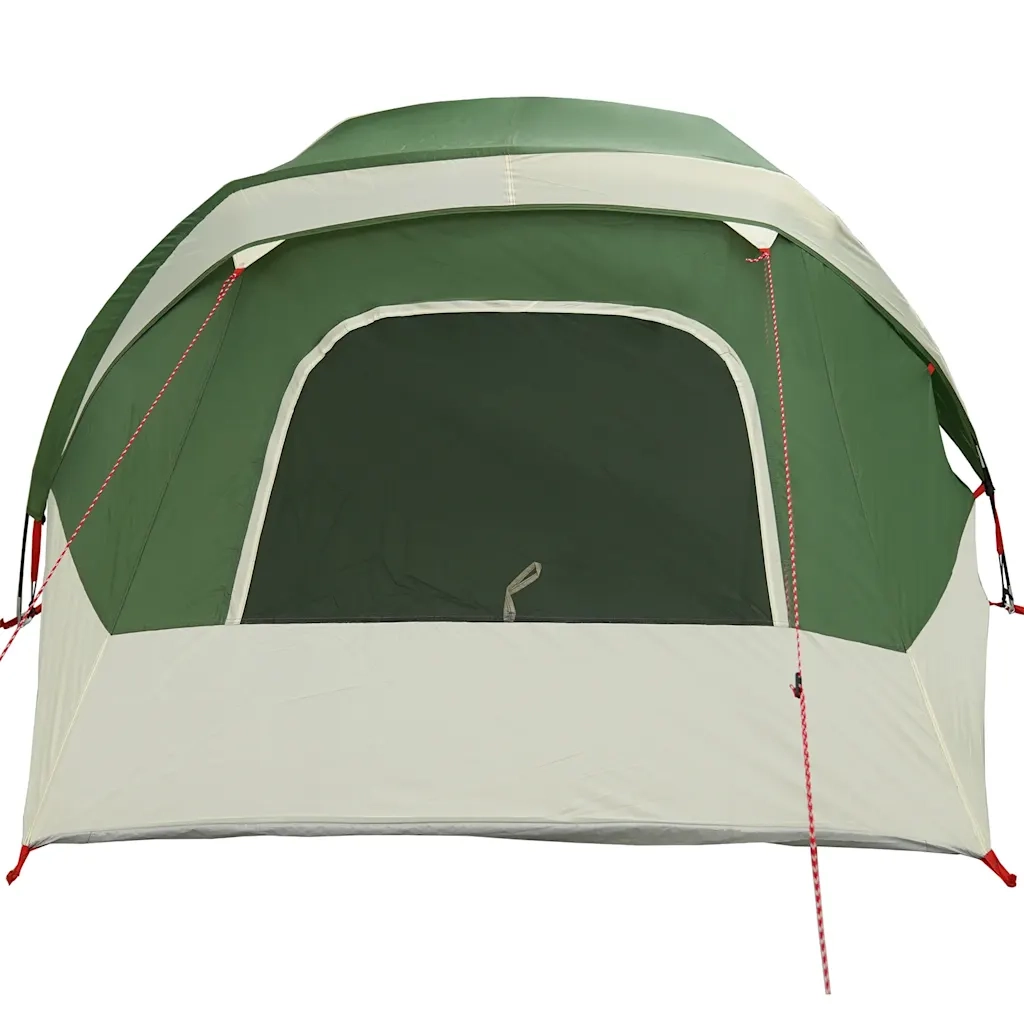 Tenda Familiare Cabina per 6 Persone Verde Impermeabile 4100667