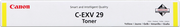 Canon C-EXV29 cartuccia toner 1 pz Originale Giallo